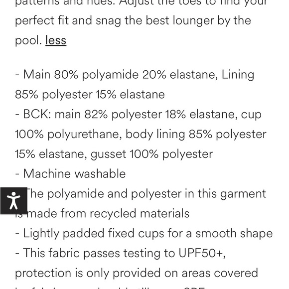 NWT Boden ruched swimsuit - Picture 8 of 9